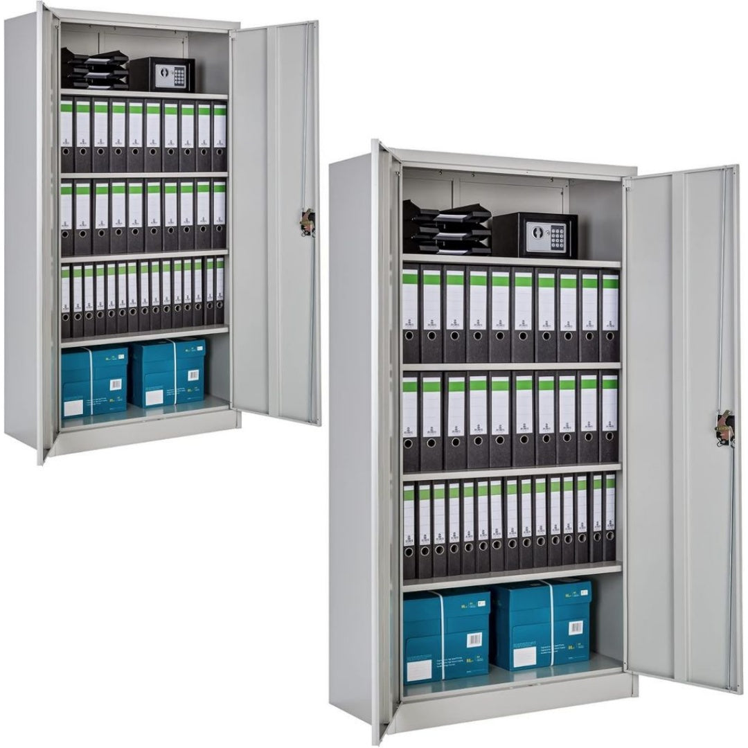 Neigbares tectake(R) fuer Homeoffice aus Stahl